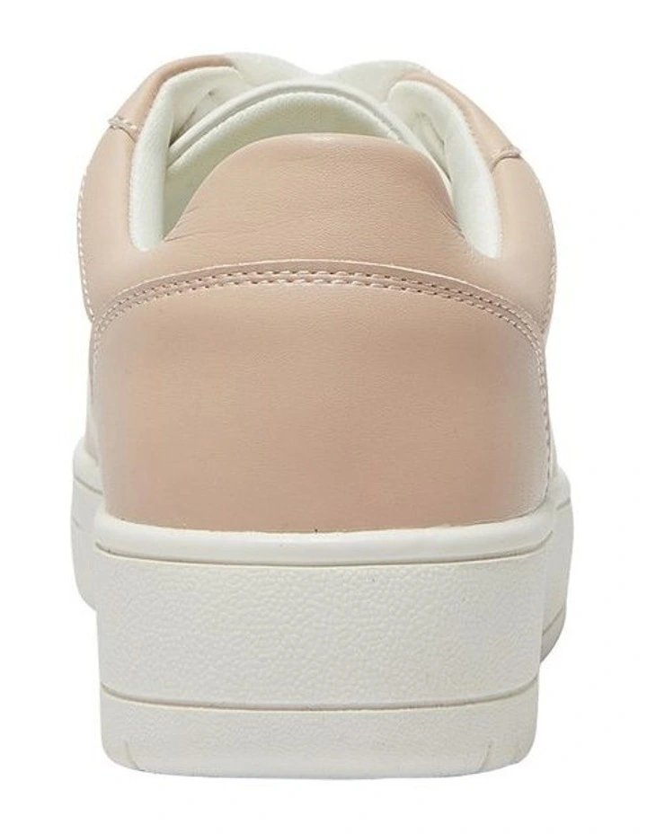 Fraser Smooth Sneakers In White/Blush 5 Fraser Smooth Sneakers In White/Blush - Image 5