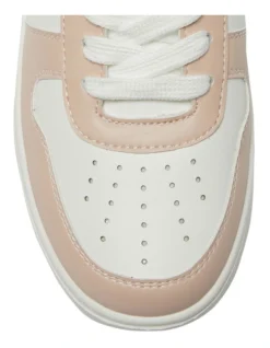 Fraser Smooth Sneakers In White/Blush 13 Fraser Smooth Sneakers In White/Blush -Dune London Shoes Shop 977444200 7 720x928