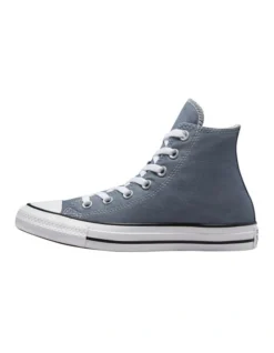 Converse Chuck Taylor All Star Hi Top Shoe In Grey -Dune London Shoes Shop 978461380 3 720x928