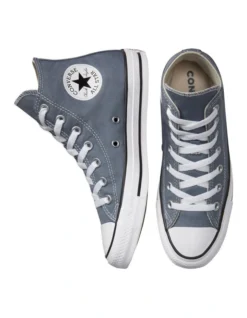 Converse Chuck Taylor All Star Hi Top Shoe In Grey -Dune London Shoes Shop 978461380 5 720x928