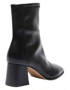 Hampton Boots In Black Stretch -Dune London Shoes Shop 979028740 4 720x928
