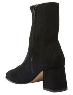 Suede Hampton Boots In Black Stretch 12 Suede Hampton Boots In Black Stretch -Dune London Shoes Shop 979030000 6 720x928
