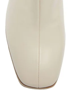 Hampton Heeled Boots In Nude Stretch -Dune London Shoes Shop 979031260 7 720x928