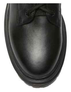 Kakadu Boots In Black Leather -Dune London Shoes Shop 979033960 7 720x928