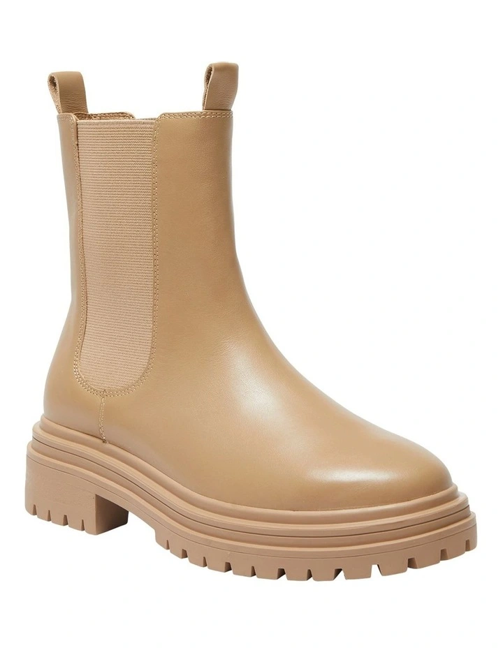 Kansas Boots In Camel Leather 2 Kansas Boots In Camel Leather - Image 2