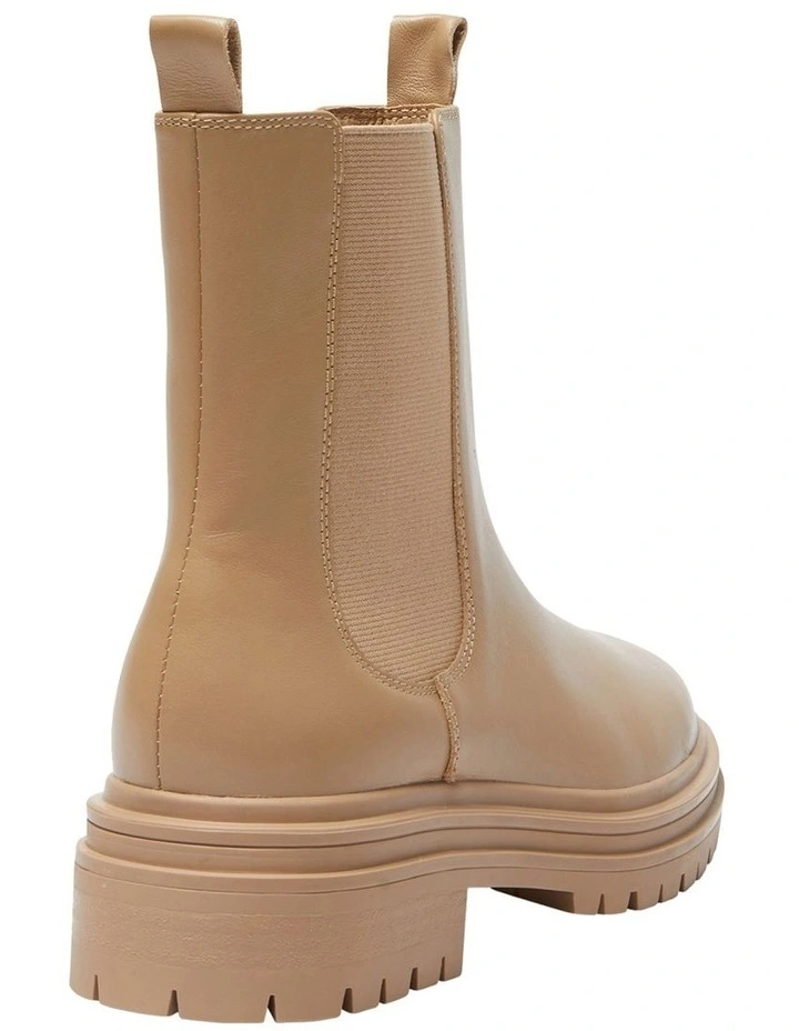 Kansas Boots In Camel Leather 4 Kansas Boots In Camel Leather - Image 4