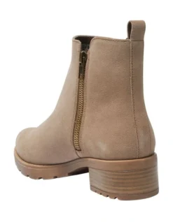 Indigo Boots In Taupe Suede -Dune London Shoes Shop 979039720 6 720x928