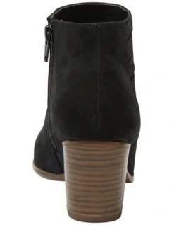 Quarry Leather Boots In Black Nubuck -Dune London Shoes Shop 979041520 5 720x928