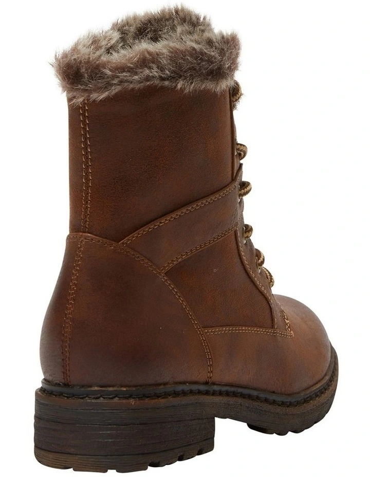 Bailey Boots In Tan Micro 4 Bailey Boots In Tan Micro - Image 4