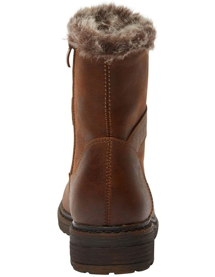 Bailey Boots In Tan Micro 5 Bailey Boots In Tan Micro - Image 5