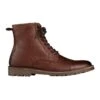 Mack Leather Military Boots In Brown