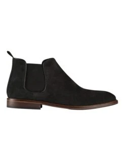 Leroy Suede Chelsea Boots In Grey