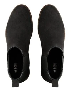 Leroy Suede Chelsea Boots In Grey -Dune London Shoes Shop 979408540 3 720x928