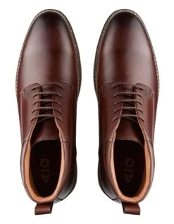 Tillman Leather Chukka Boots In Brown 5 Tillman Leather Chukka Boots In Brown -Dune London Shoes Shop 979409260 3 720x928