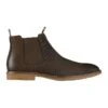 Miller Nubuck Chelsea Boots In Brown