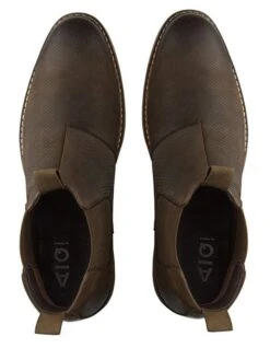 Miller Nubuck Chelsea Boots In Brown -Dune London Shoes Shop 979409890 3 720x928