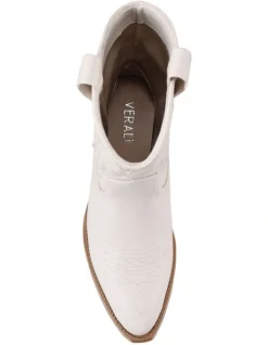 Howdy Cowboy Boots In Bone -Dune London Shoes Shop 980559190 4 720x928