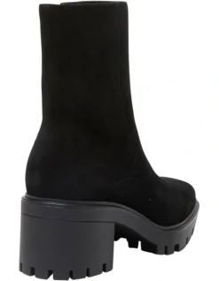 Zack Lether Suede Boots In Black 10 Zack Lether Suede Boots In Black -Dune London Shoes Shop 980936290 4 720x928