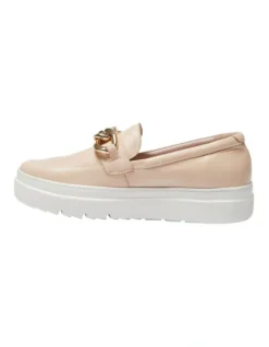 Bates Leather Sneaker In Blush -Dune London Shoes Shop 980981560 3 720x928