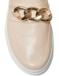 Bates Leather Sneaker In Blush -Dune London Shoes Shop 980981560 7 720x928