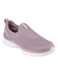 Skechers Gowalk 6 Vibrant Sneaker In Mauve
