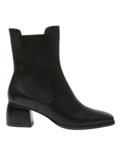 Pedro Boots In Black Leather