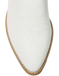 Texas Western Boots In White -Dune London Shoes Shop 983981350 7 720x928