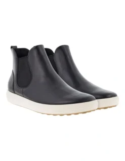 ECCO Soft 7 Shoes In Black -Dune London Shoes Shop 985176730 5 720x928