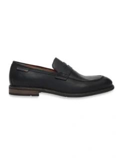 Portobello Mocc Slip On Loafer In Black