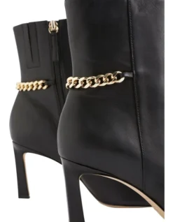 Charlotte Chain Boot In Black -Dune London Shoes Shop 988435540 988433380 4 720x928