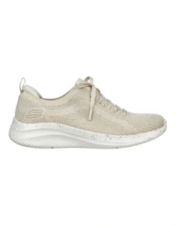 Skechers Ultra Flex 3.0 Let's Dance Sneakers In Beige