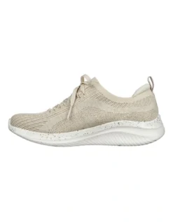 Skechers Ultra Flex 3.0 Let's Dance Sneakers In Beige -Dune London Shoes Shop 988521850 3 720x928
