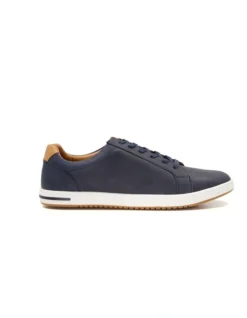 Dune London Tezzy Sneaker In Navy