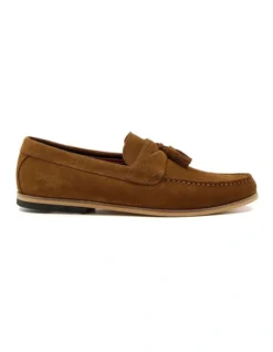 Dune London Bart Loafer In Tan