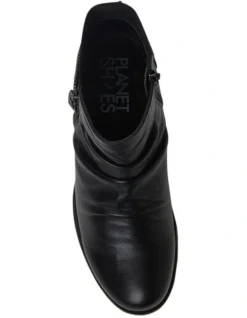 Janine Leather Boot In Black 8 Janine Leather Boot In Black -Dune London Shoes Shop 988720750 4 720x928