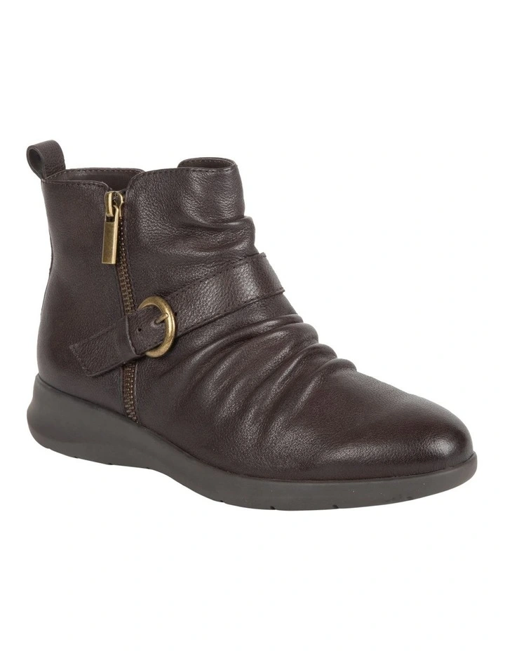 Frier Leather Boot In Dark Brown 2 Frier Leather Boot In Dark Brown - Image 2