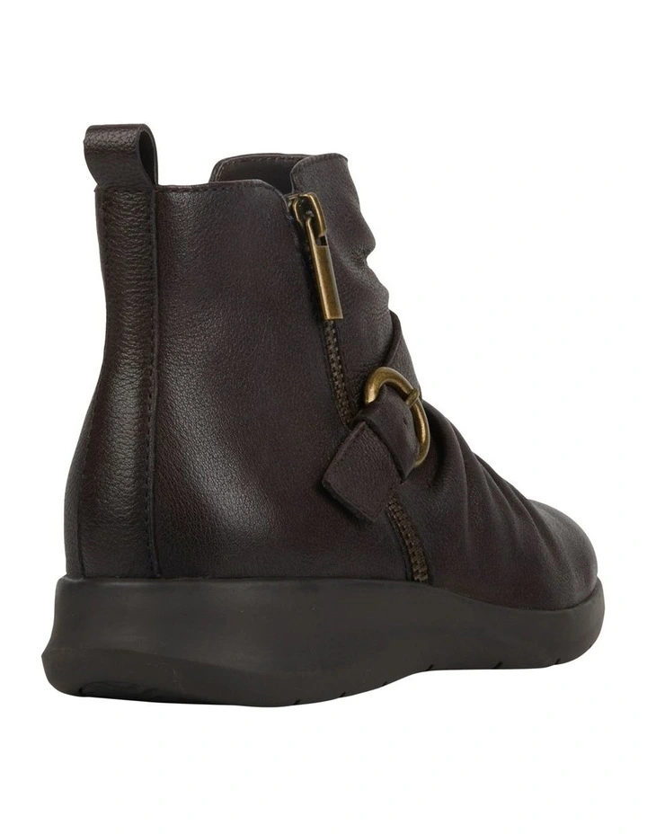 Frier Leather Boot In Dark Brown 4 Frier Leather Boot In Dark Brown - Image 4