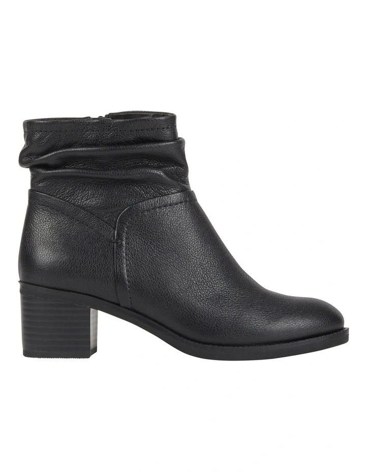 Trance Leather Boot In Black 1 Trance Leather Boot In Black