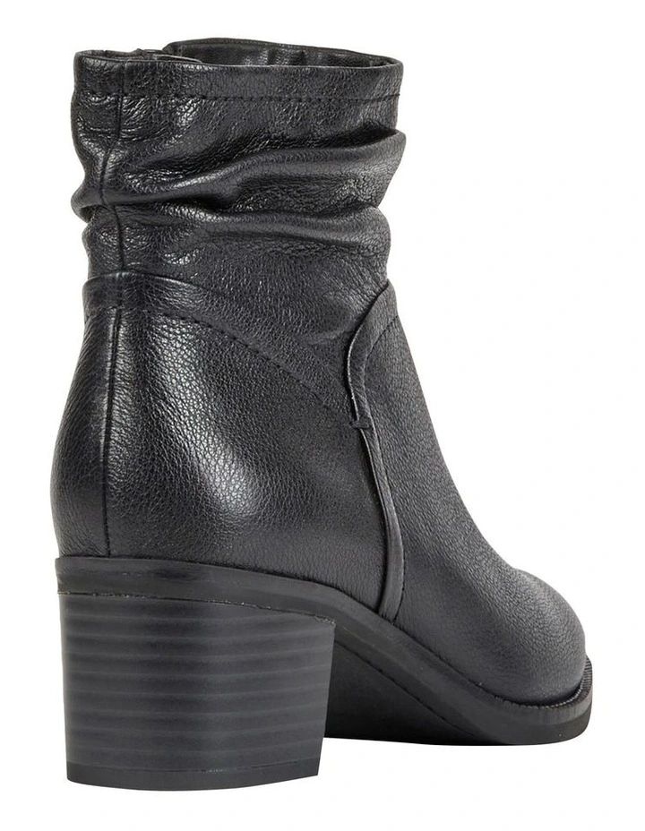Trance Leather Boot In Black 4 Trance Leather Boot In Black - Image 4