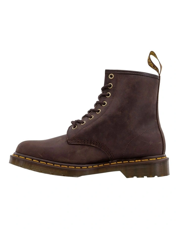 Dr. Martens 1460 8 Eye Boot In Brown 3 Dr. Martens 1460 8 Eye Boot In Brown - Image 3
