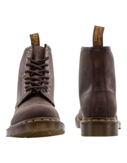 Dr. Martens 1460 8 Eye Boot In Brown 8 Dr. Martens 1460 8 Eye Boot In Brown -Dune London Shoes Shop 990430930 4 720x928