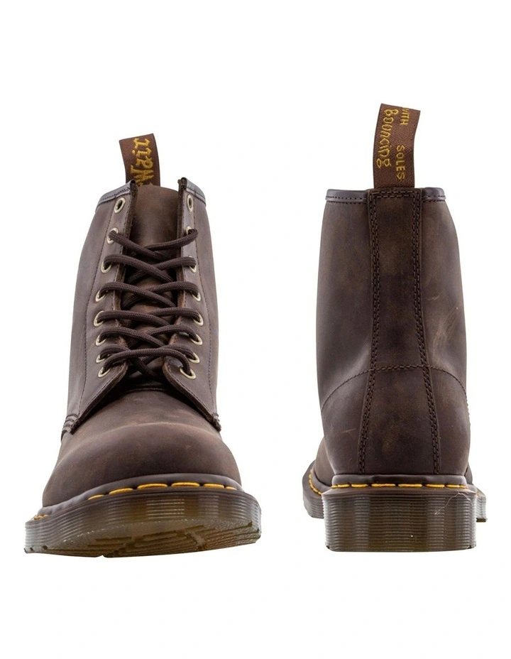 Dr. Martens 1460 8 Eye Boot In Brown 4 Dr. Martens 1460 8 Eye Boot In Brown - Image 4