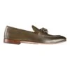 Alberto Leather Loafers In Forest