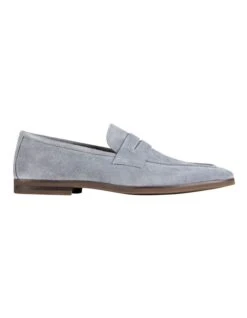 Garcia Suede Loafers In Grey