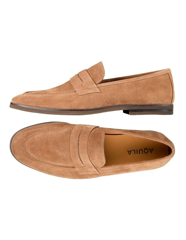Garcia Suede Loafers In Beige 2 Garcia Suede Loafers In Beige - Image 2