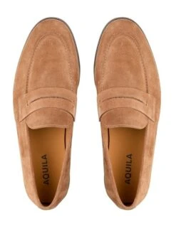 Garcia Suede Loafers In Beige 5 Garcia Suede Loafers In Beige -Dune London Shoes Shop 991669600 3 720x928