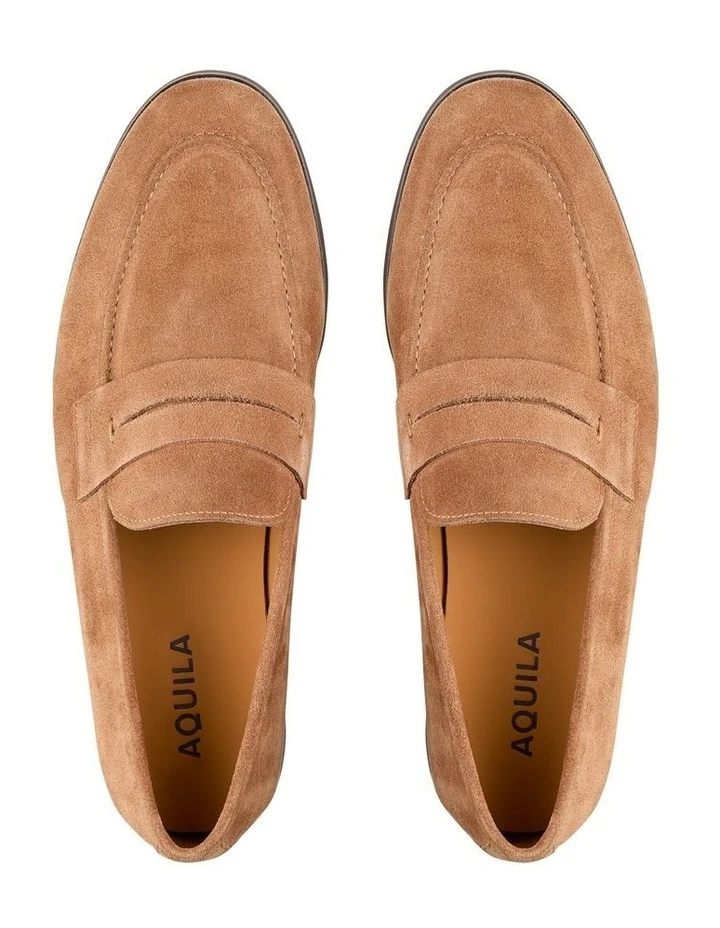 Garcia Suede Loafers In Beige 3 Garcia Suede Loafers In Beige - Image 3